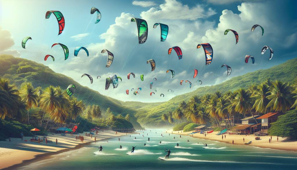 onde praticar kitesurf no brasil: melhores destinos para os amantes do esporte